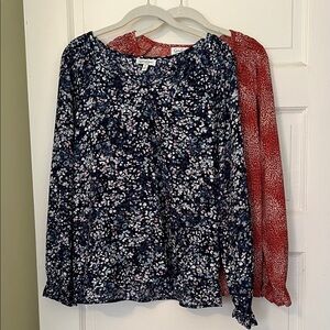 Bundle Jessica Simpson Floral and Red Patterned Women Tops